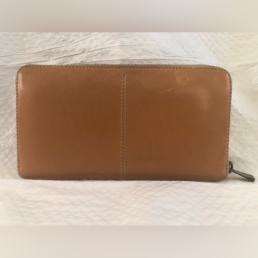 Authentic Tod's Long Leather Wallet vintage